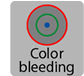 Color bleeding Non-ED lens