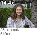 14.4x 35mm equivalent: 518mm